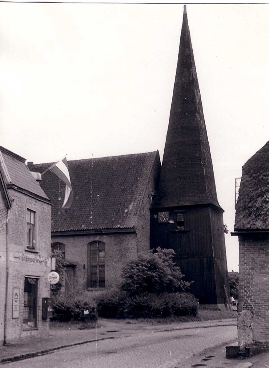 1959 Kirche zu Eddelak (Nordost-Seite)