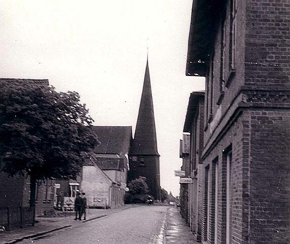 1959 Norderstraße und Kirche von Norden 